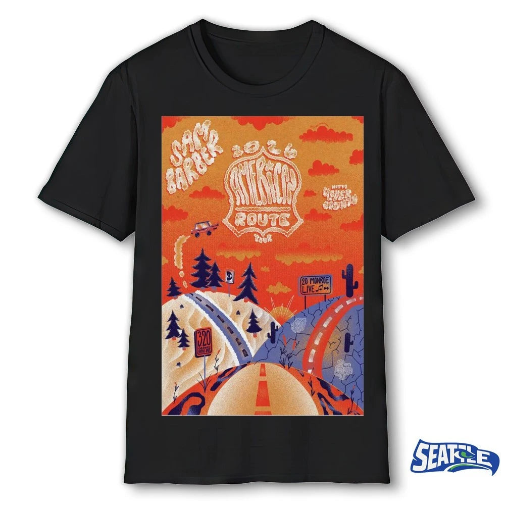 Official Sam Barber March 20 2026 Grand Rapids, Michigan Poster t-shirt