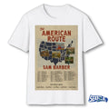 Official Sam Barber The American Route 2026 Poster t-shirt