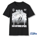 Official San Antonio Spurs 2026 Southwest Division Champions Locker Room NBA Basketball Team Fan Graphic t-shirt