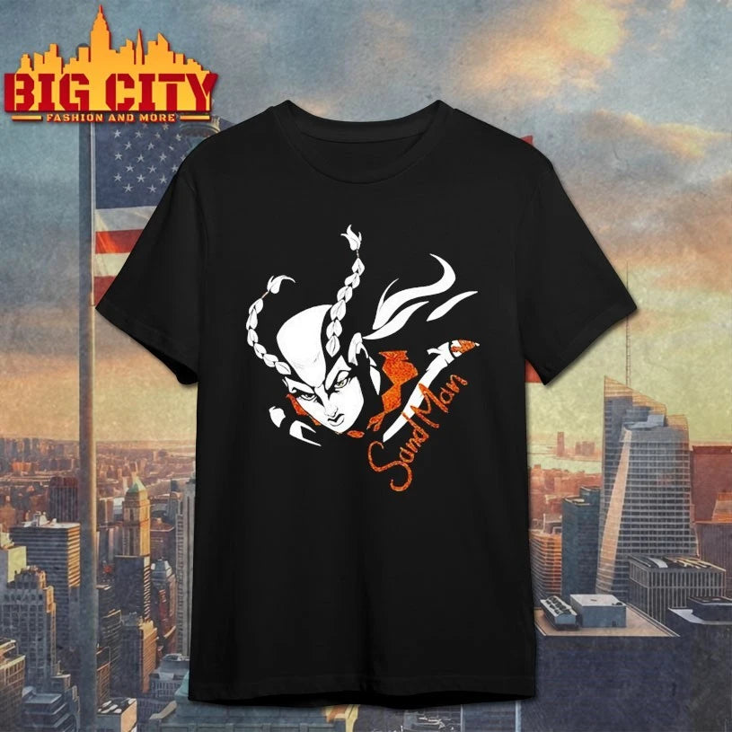 Official Sandman JoJo’s Bizarre Adventure Steel Ball Run T-shirt