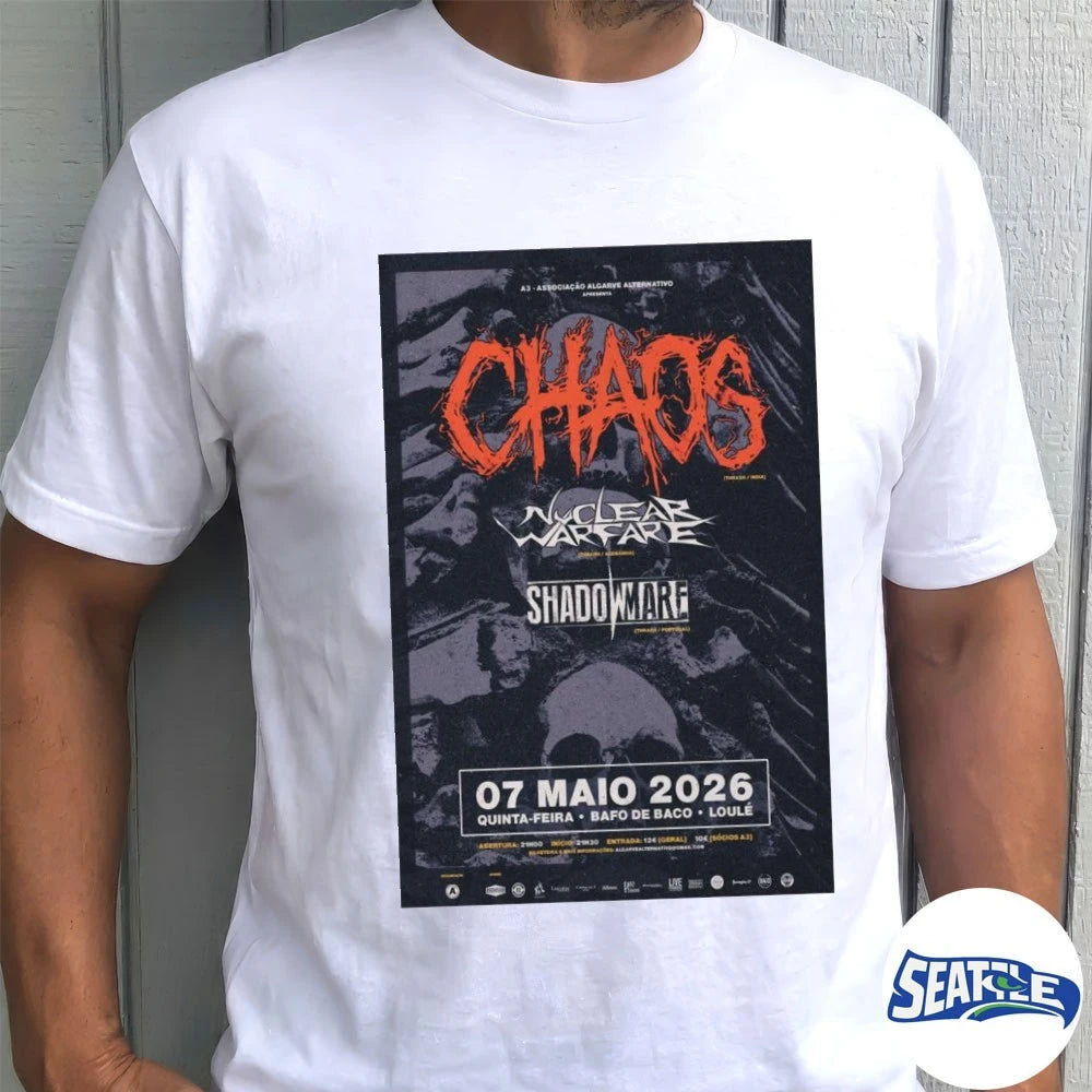 Official Shadowmare March 7 2026 Quinta Feira Bafo De Baco Loule Poster t-shirt