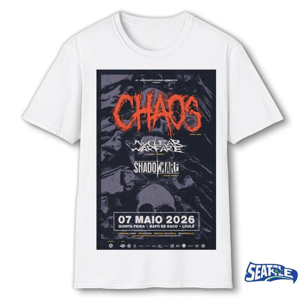 Official Shadowmare March 7 2026 Quinta Feira Bafo De Baco Loule Poster t-shirt