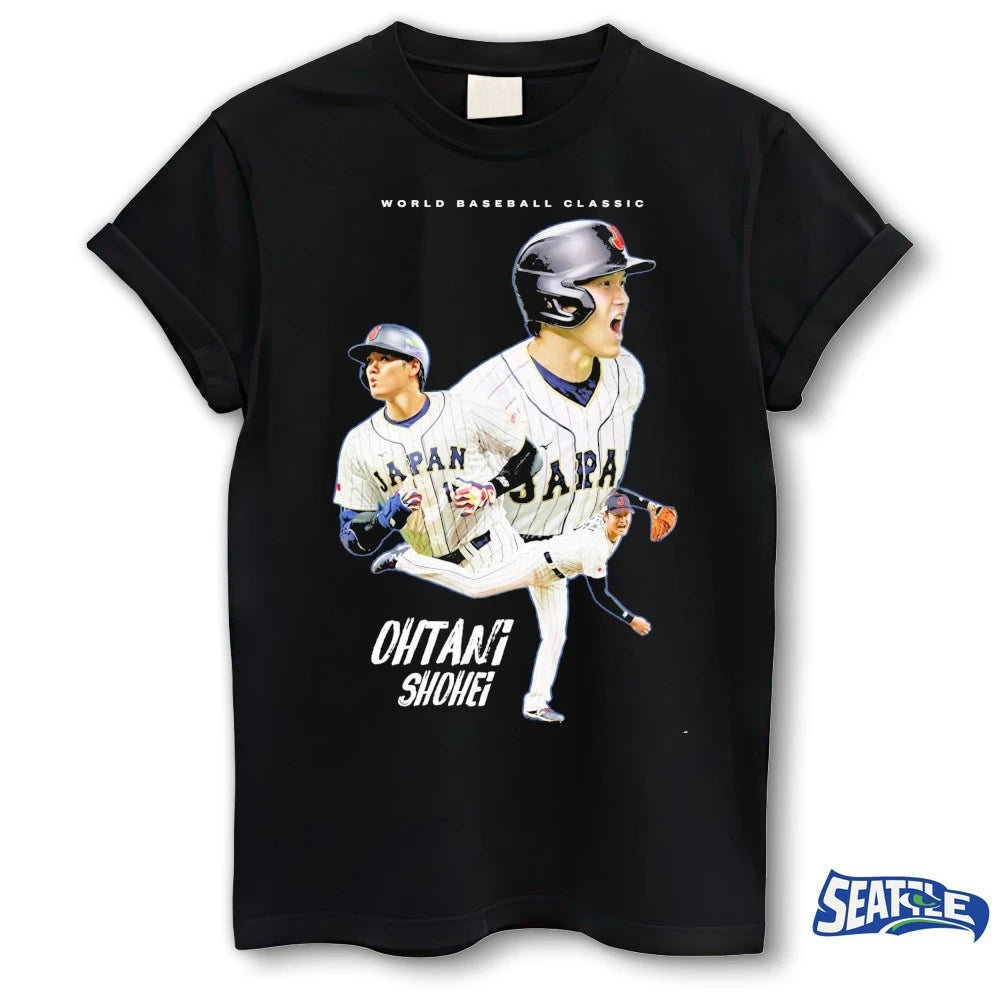 Official Shohei Ohtani Japan World Baseball Classic 2026 Power &amp; Precision t-shirt