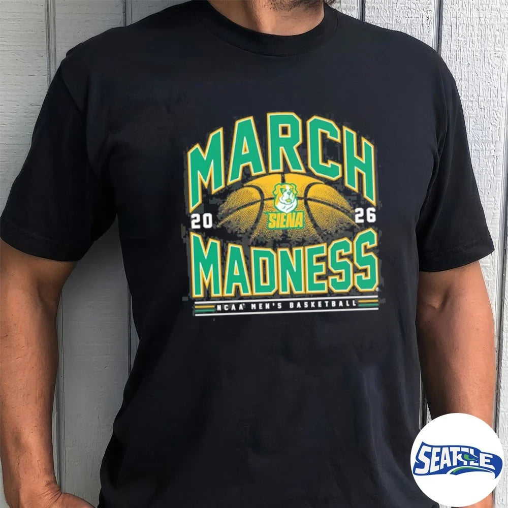 Official Siena – NCAA Men’s Basketball Christian Jones March Madness 2026 t-shirt