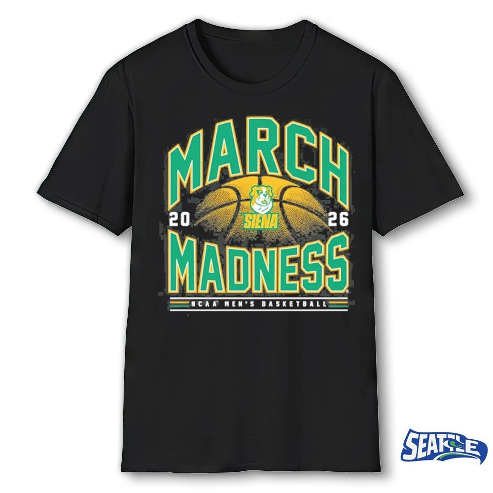Official Siena – NCAA Men’s Basketball Christian Jones March Madness 2026 t-shirt