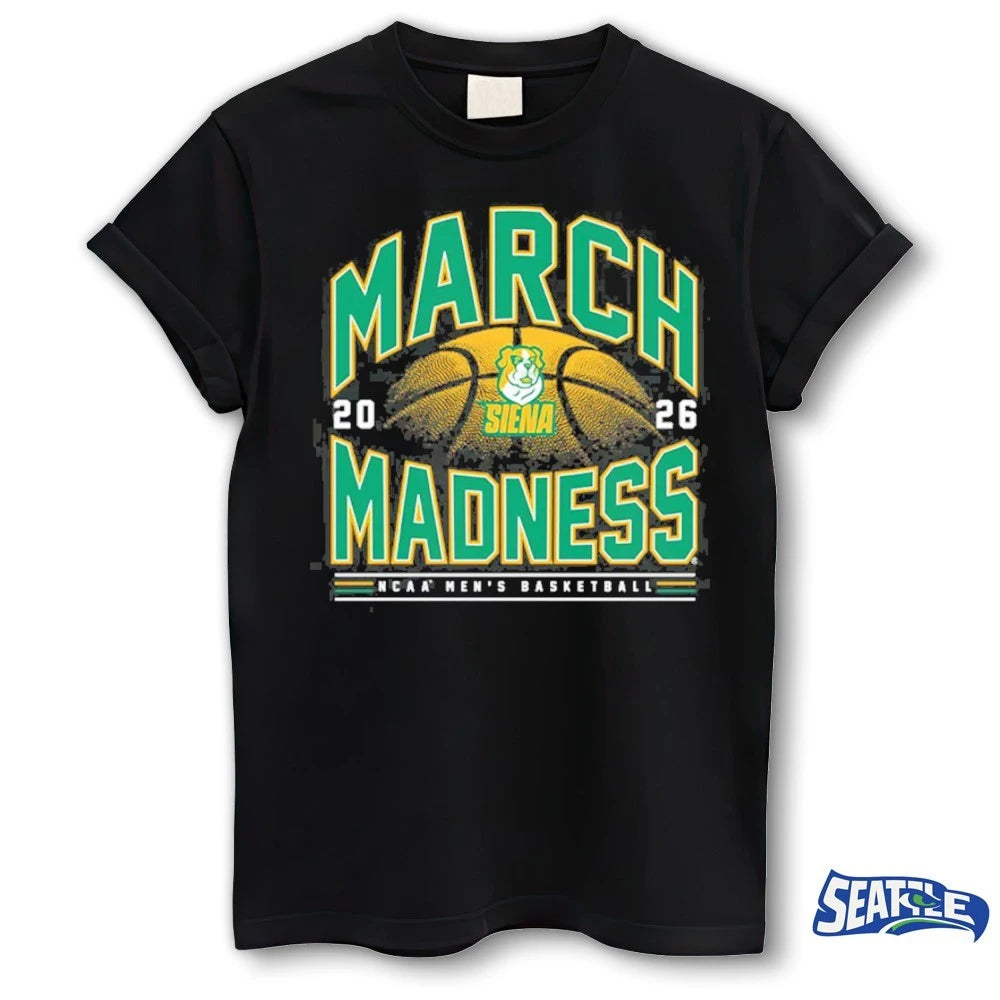 Official Siena – NCAA Men’s Basketball Christian Jones March Madness 2026 t-shirt
