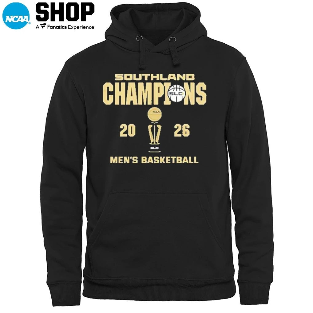 Official Southland Conference Champions 2026 Men’s Basketball Official Locker Room T-Shirt