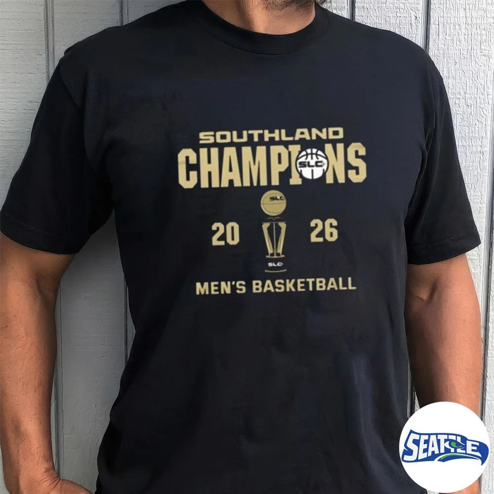 Official Southland Conference Champions McNeese State Cowboys Men’s Basketball 2026 t-shirt