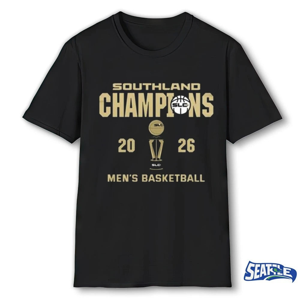 Official Southland Conference Champions McNeese State Cowboys Men’s Basketball 2026 t-shirt