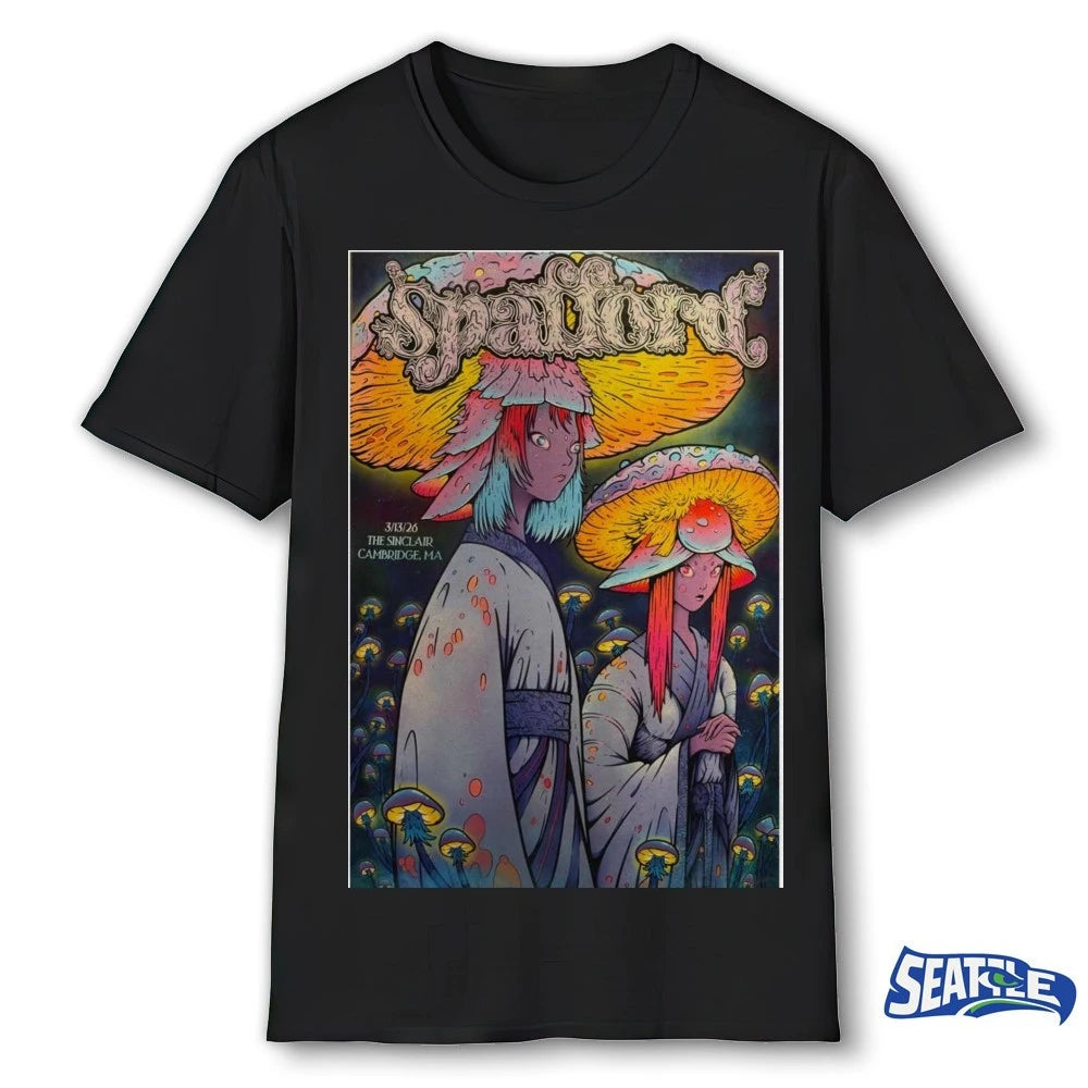 Official Spafford March 13 2026 The Sinclair Cambridge MA Poster t-shirt