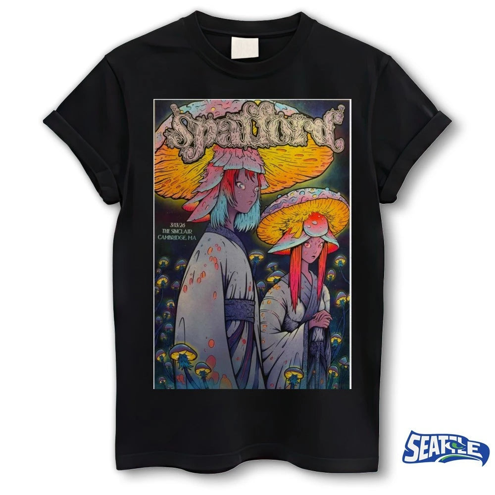 Official Spafford March 13 2026 The Sinclair Cambridge MA Poster t-shirt