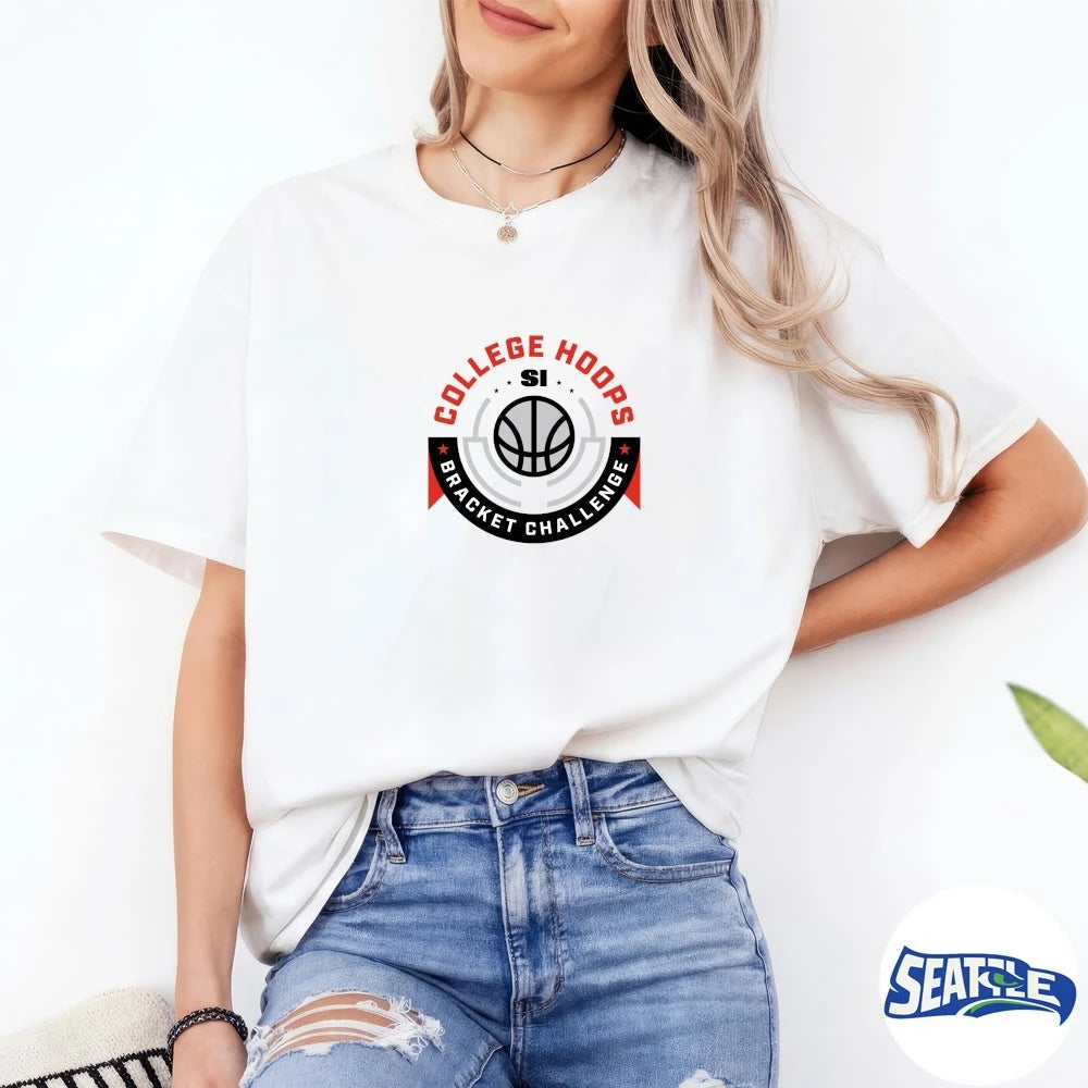 Official Sports Illustrated College Hoops Bracket Challenge NCAA Logo t-shirt