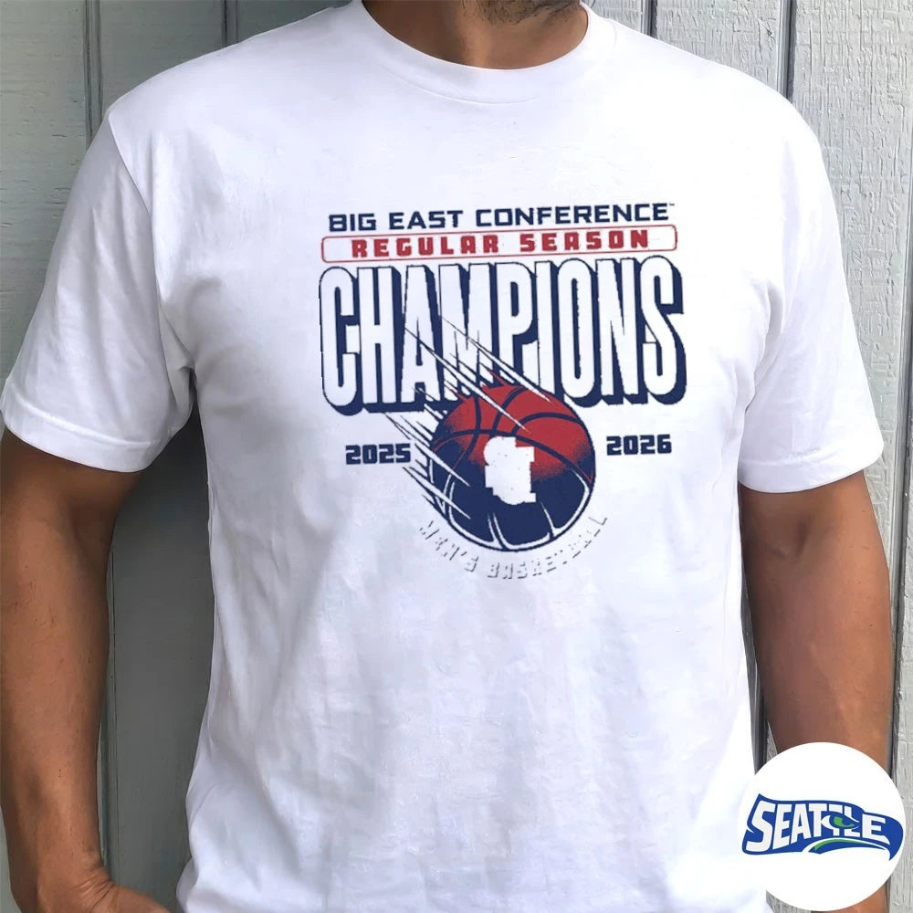 Official St. John’s Men’s Basketball Big East Conference Regular Season Champions 2025-26 t-shirt