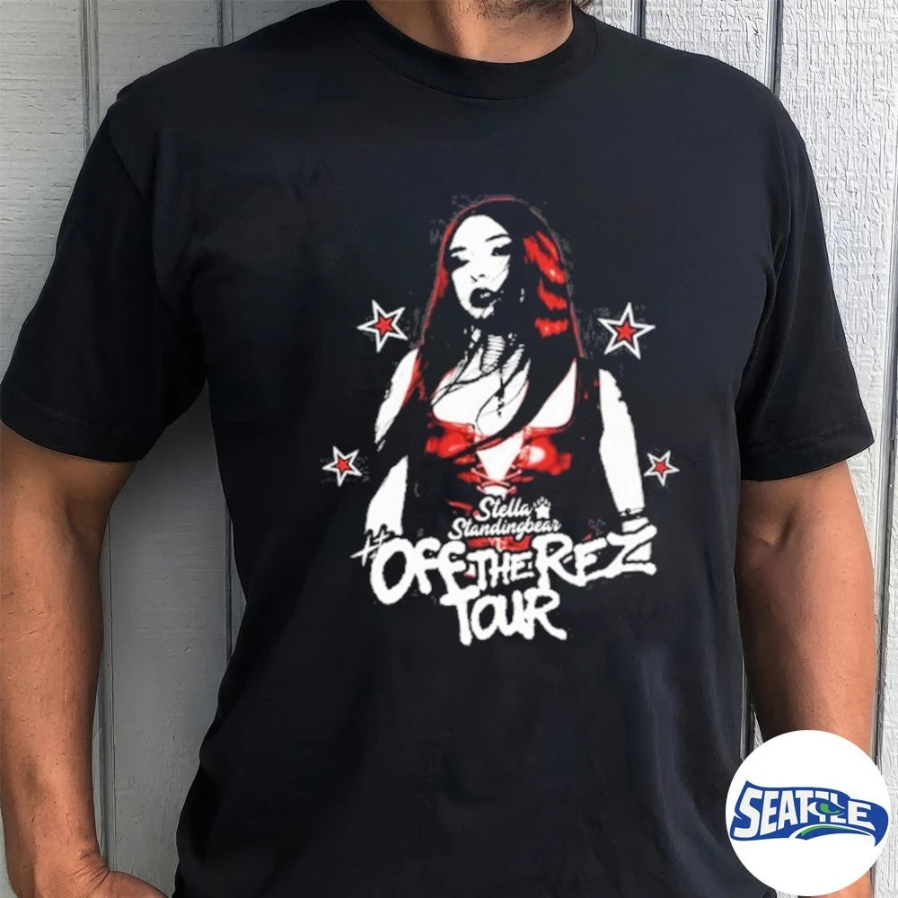 Official Stella Standingbear Off The Rez Tour 2026 t-shirt