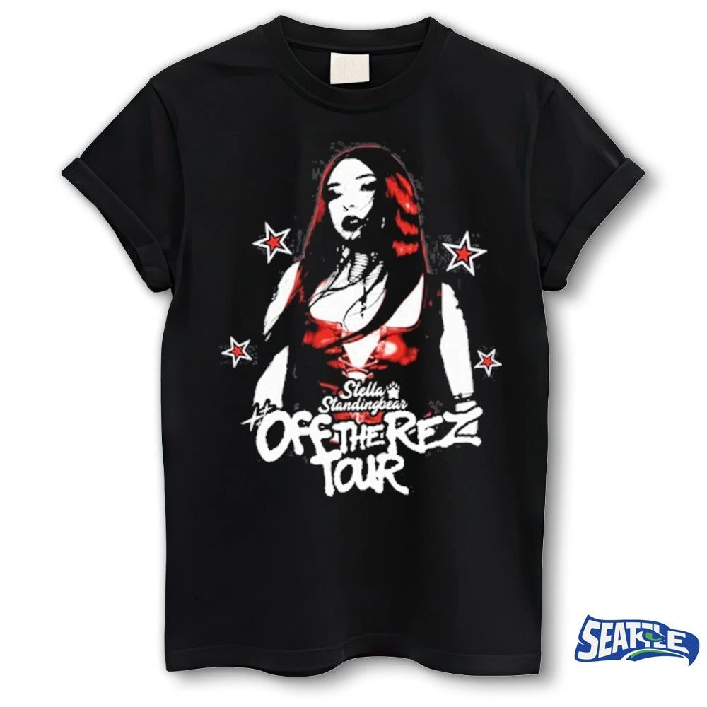 Official Stella Standingbear Off The Rez Tour 2026 t-shirt