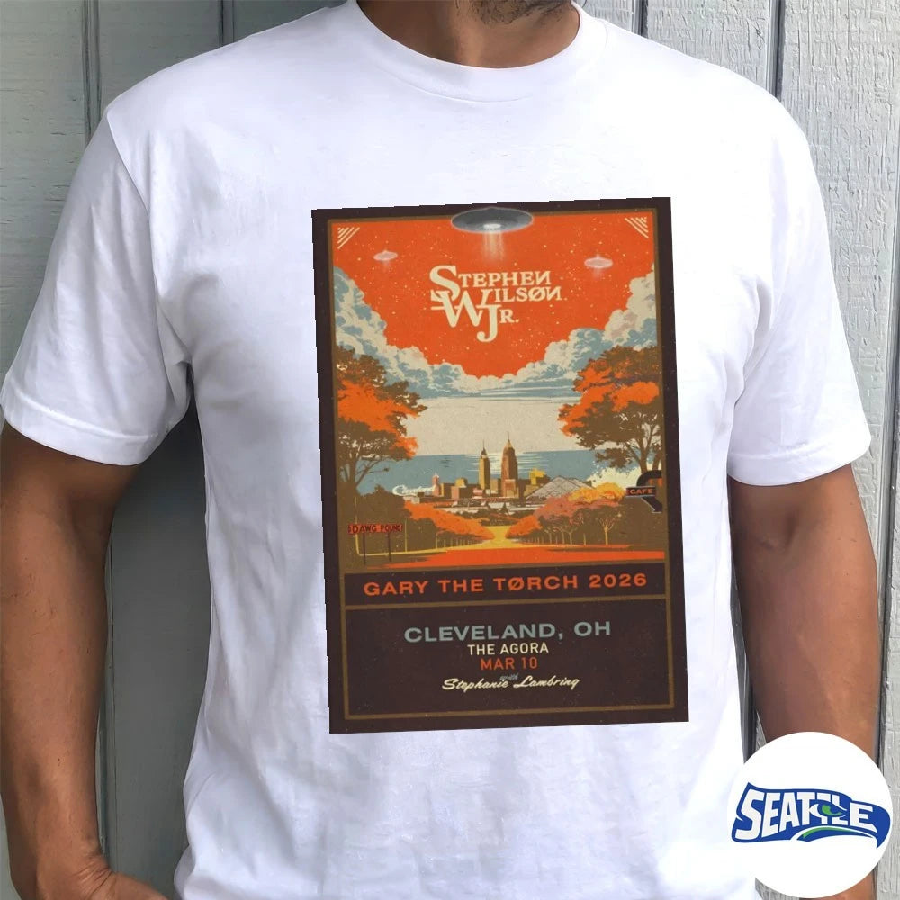 Official Stephen Wilson JR. Agora Theatre In Cleveland OH The Agora March 10 2026 Poster t-shirt