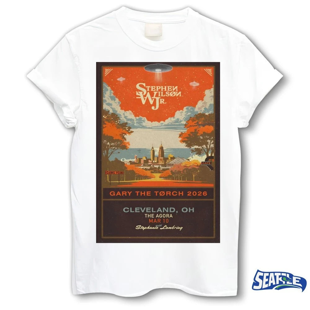 Official Stephen Wilson JR. Agora Theatre In Cleveland OH The Agora March 10 2026 Poster t-shirt
