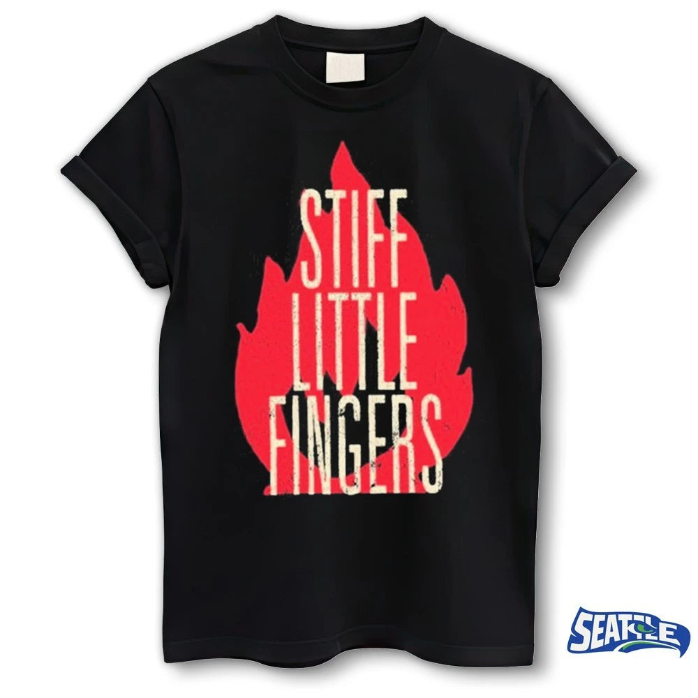 Official Stiff Little Fingers Brixton ’91 Stonewash t-shirt