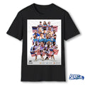 Official Team USA 18 Medals World Athletics Indoor Championships 2026 Poster t-shirt