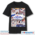 Official Team USA One For All Thank You Milano Cortina 2026 Poster T-Shirt