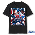 Official Team USA Wins Great Britain 2026 World Baseball Classic Score 9-1 Poster t-shirt