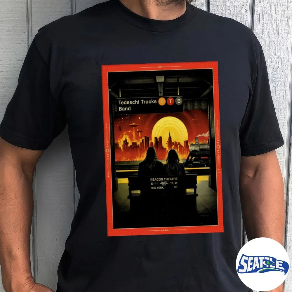 Official Tedeschi Trucks Band March 10-14 2026 Beacon Theatre in New York NY Poster t-shirt