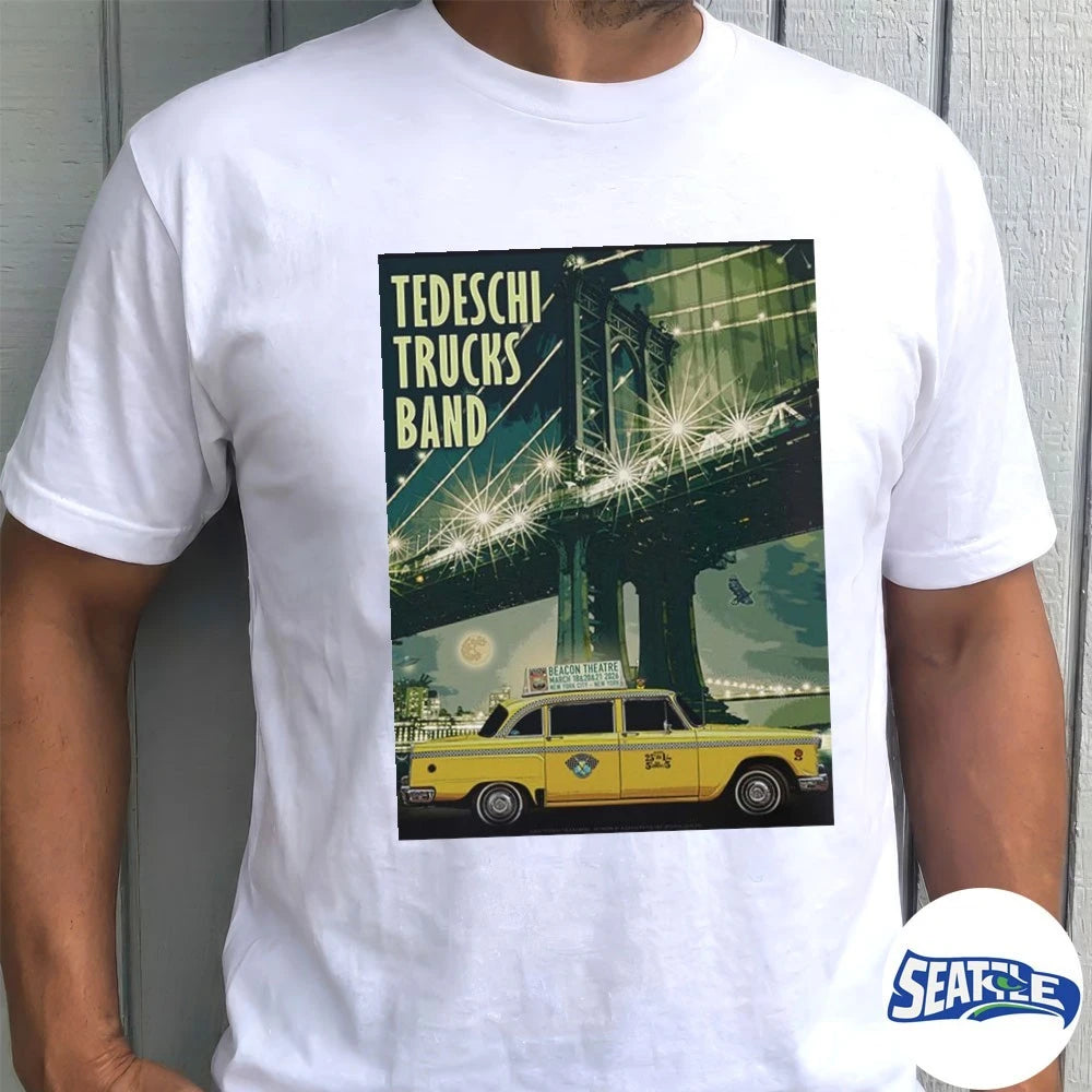 Official Tedeschi Trucks Band New York Beacon Theatre March 18 20 21 2026 Poster t-shirt