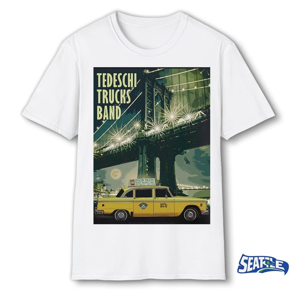 Official Tedeschi Trucks Band New York Beacon Theatre March 18 20 21 2026 Poster t-shirt