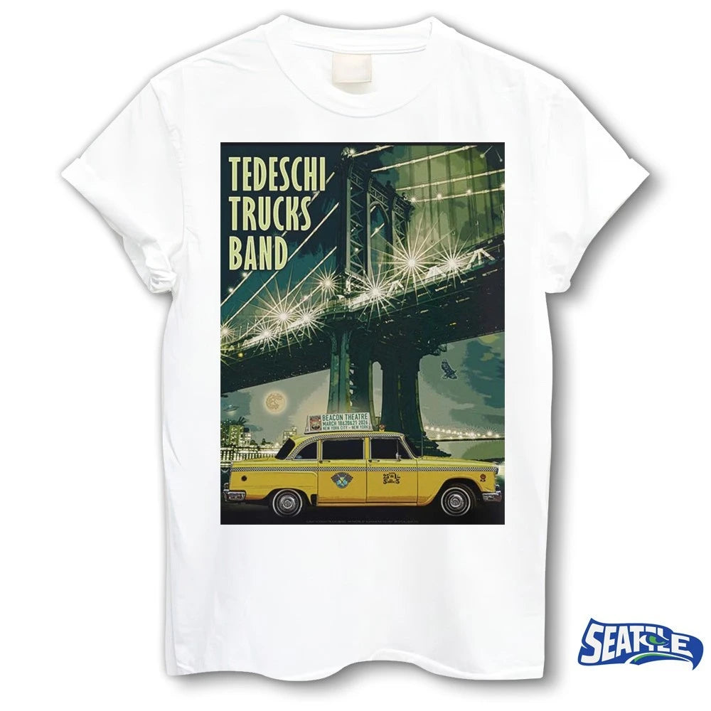 Official Tedeschi Trucks Band New York Beacon Theatre March 18 20 21 2026 Poster t-shirt