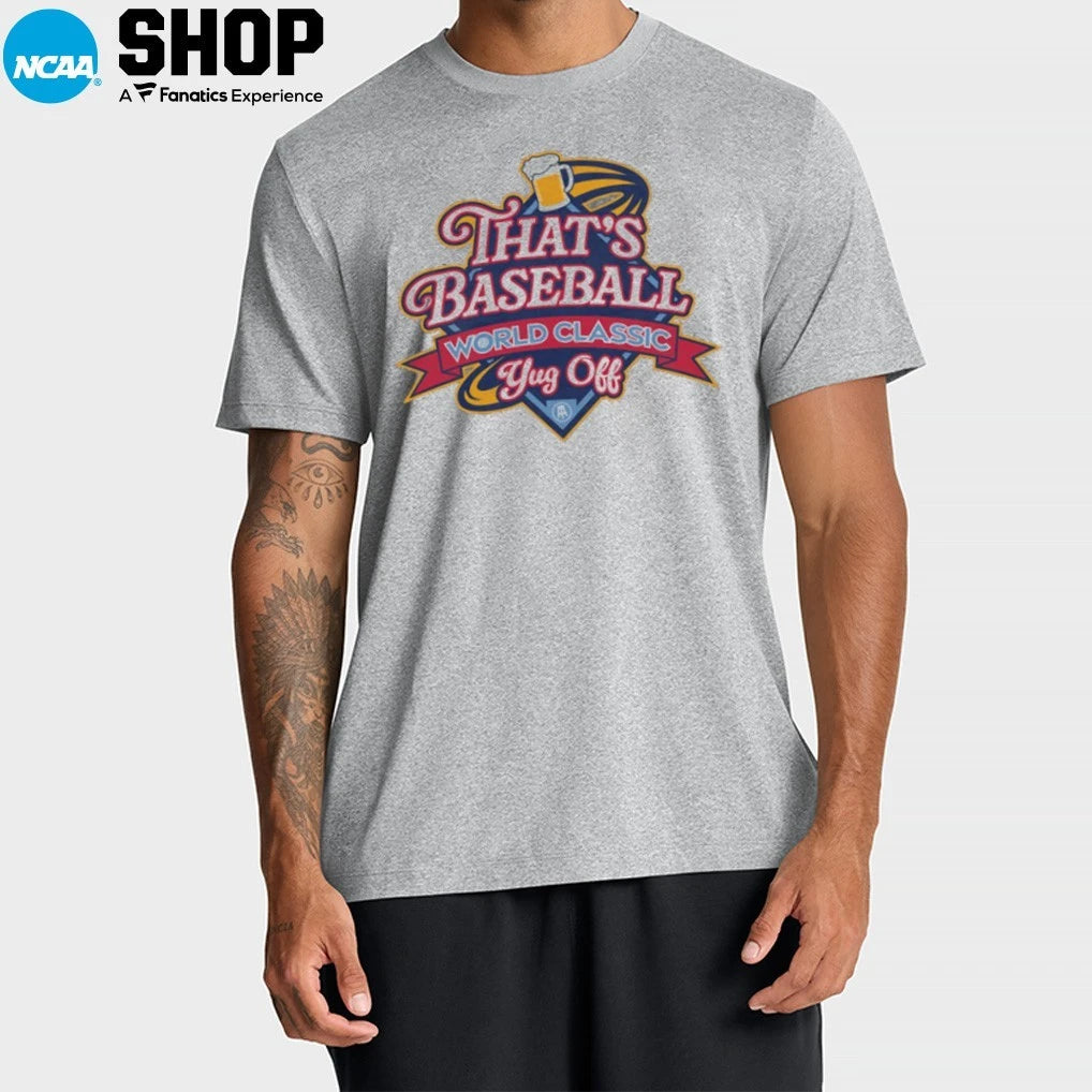 Official That’s Baseball World Classic Yug Off T-Shirt