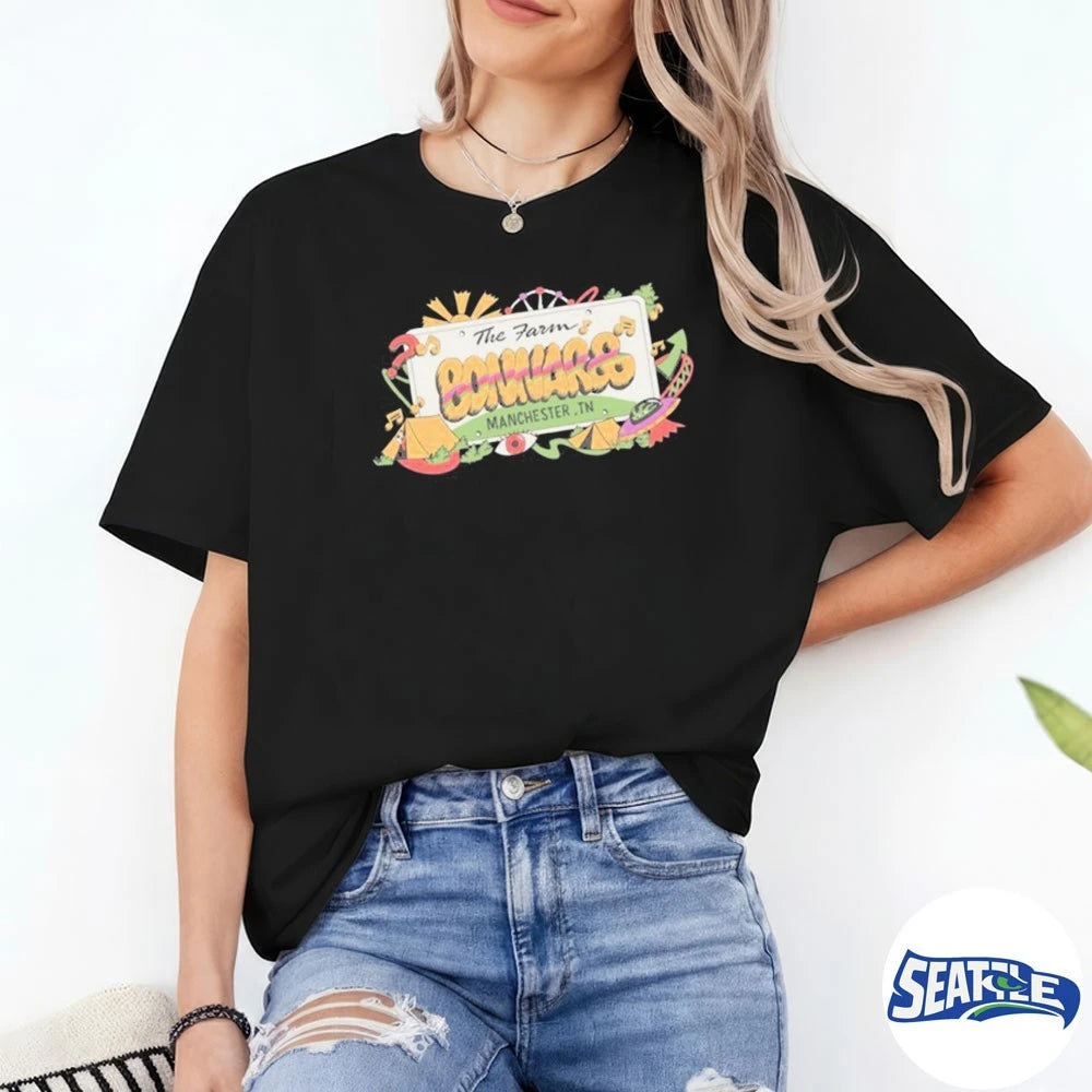 Official The Farm Bonnaroo Manchester, TN t-shirt