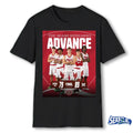 Official The Miami RedHawks Advance First Four Dayton OH Final Score SMU 79 – 89 Redhawks Poster t-shirt