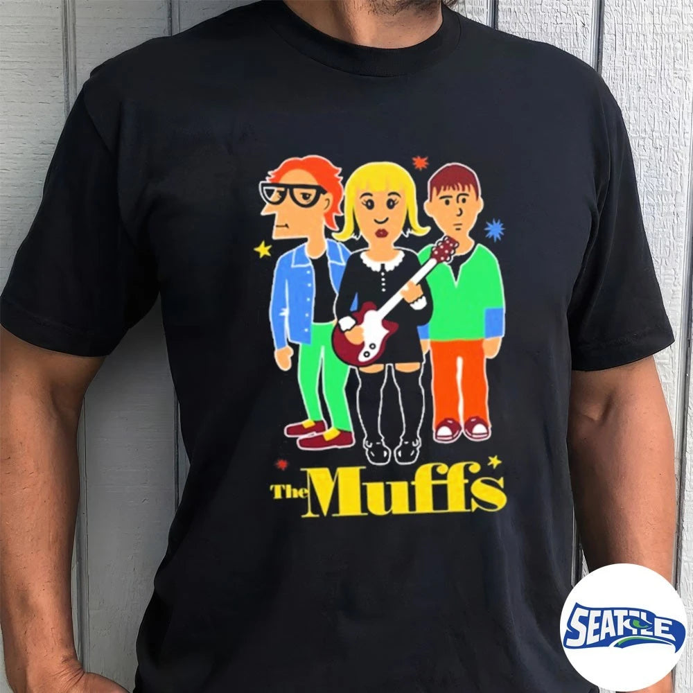 Official The Muffs Ronnie, Kim, and Roy t-shirt