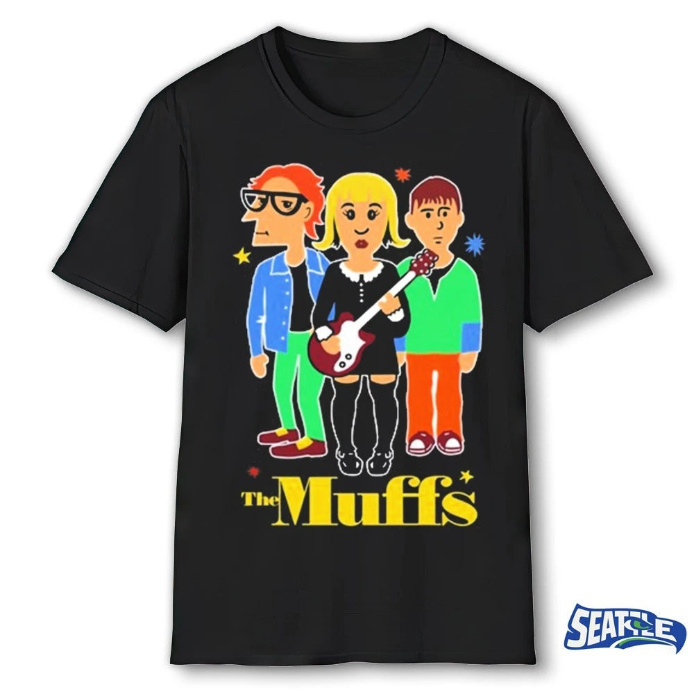 Official The Muffs Ronnie, Kim, and Roy t-shirt