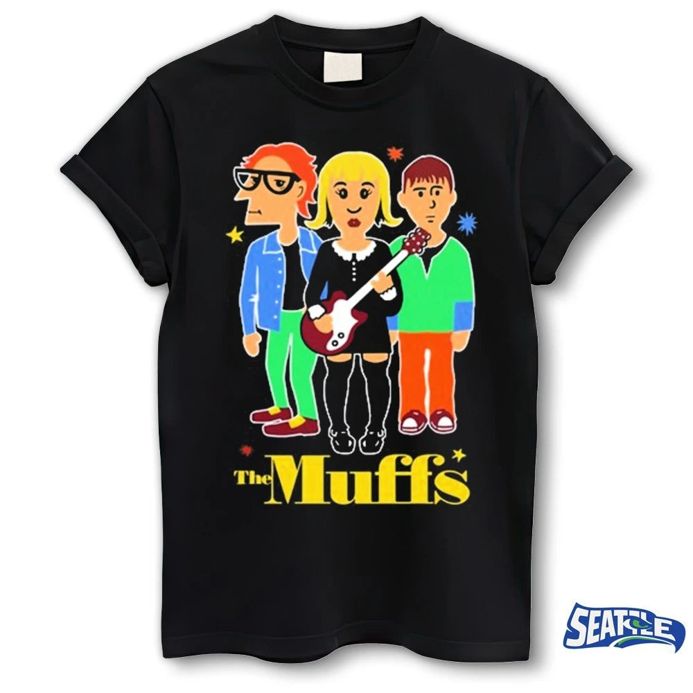 Official The Muffs Ronnie, Kim, and Roy t-shirt