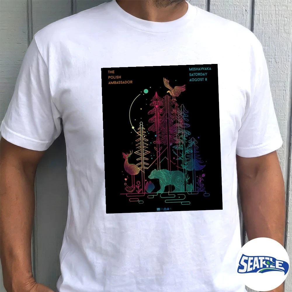 Official The Polish Ambassador Mishawaka August 8 2026 Poster t-shirt