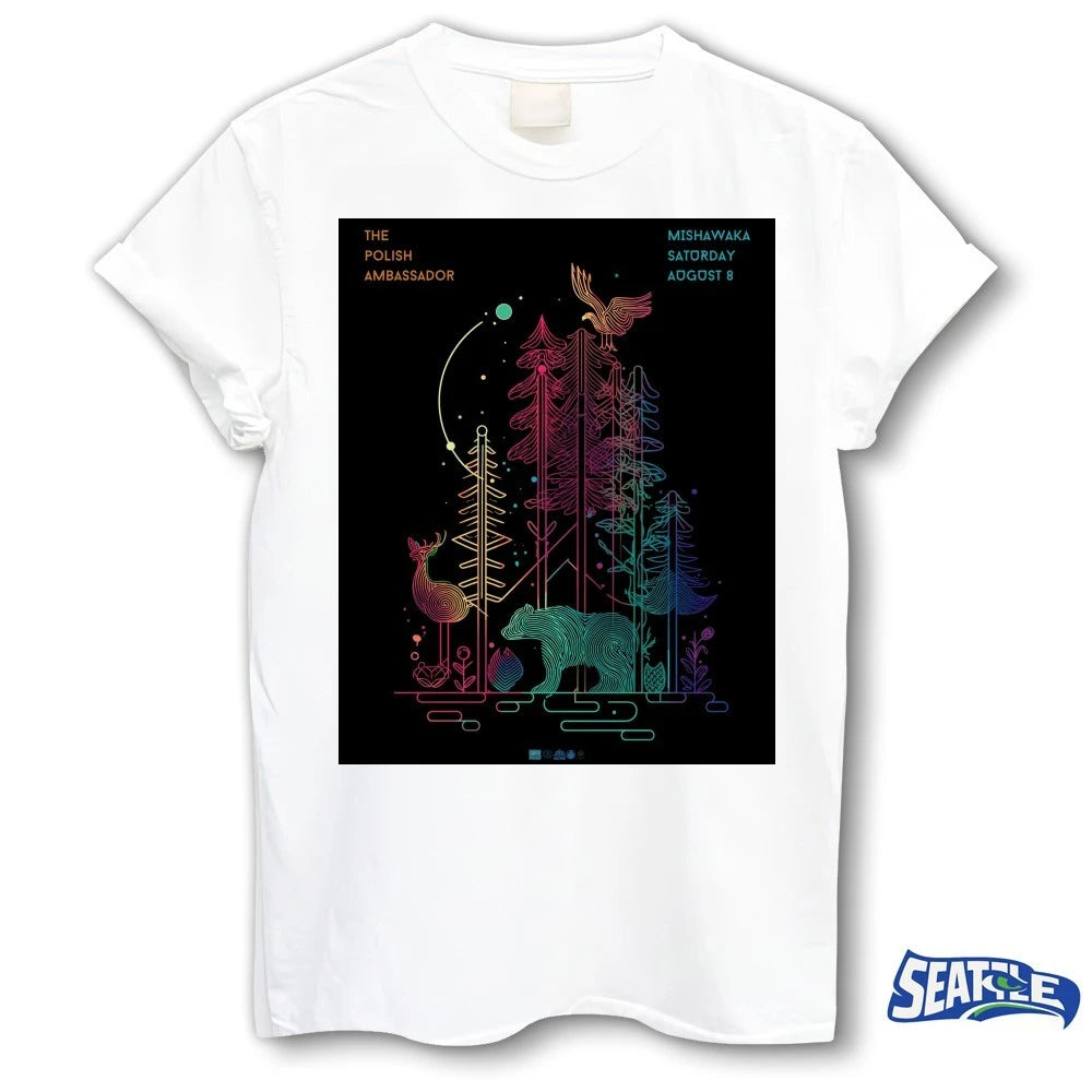 Official The Polish Ambassador Mishawaka August 8 2026 Poster t-shirt