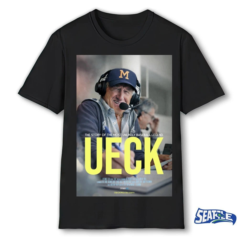 Official The Story Of The Most Unlikely Baseball Legend Ueck Bob Uecker Poster t-shirt