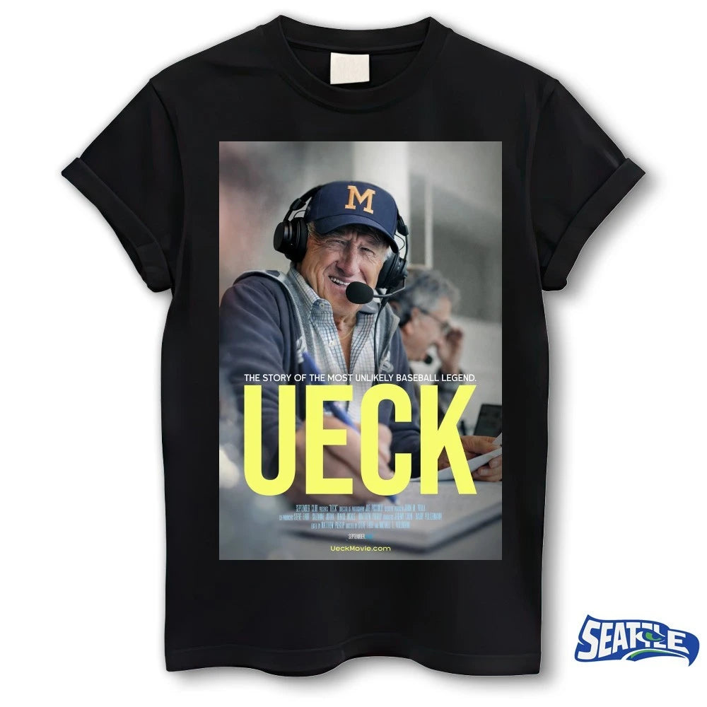Official The Story Of The Most Unlikely Baseball Legend Ueck Bob Uecker Poster t-shirt