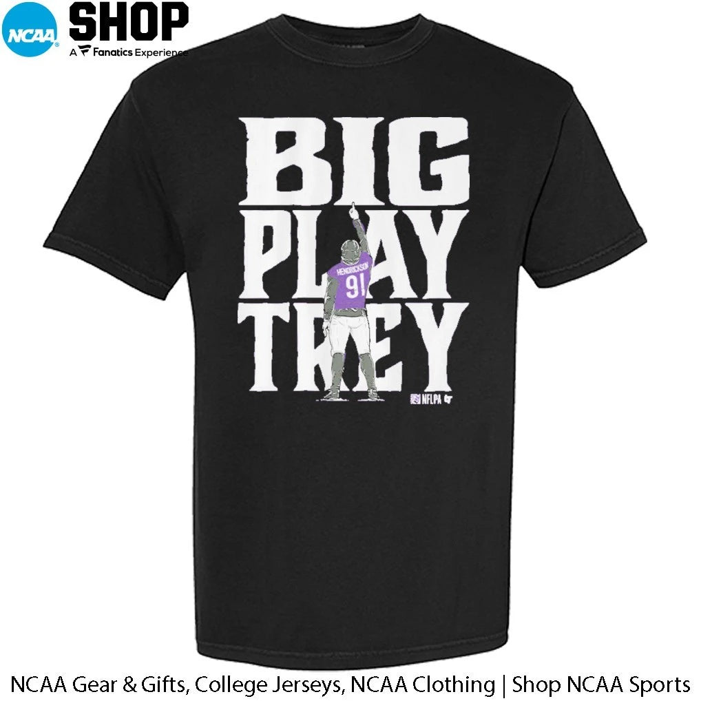 Official Trey Hendrickson Big Play Trey Baltimore Ravens T-Shirt