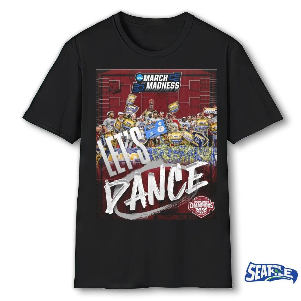 Official Troy Trojans Men’s Basketball Let’s Dance 2026 March Madness Tournament Champions Poster t-shirt
