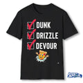 Official Tulsa Ranch Dippers Dunk Drizzle Devour t-shirt