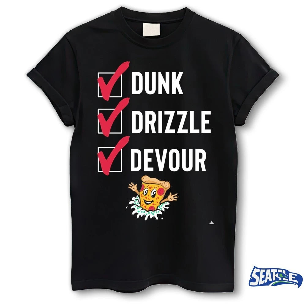 Official Tulsa Ranch Dippers Dunk Drizzle Devour t-shirt
