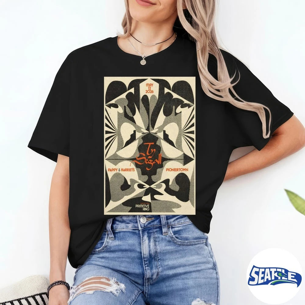 Official Ty Segall Pappy &amp; Harriet’s Pioneertown CA May 12 2026 Poster t-shirt