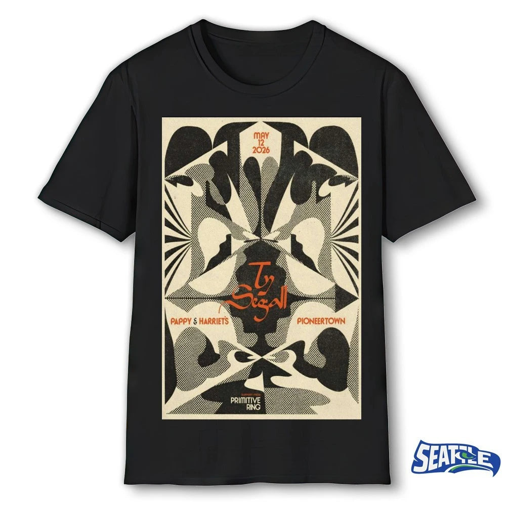 Official Ty Segall Pappy &amp; Harriet’s Pioneertown CA May 12 2026 Poster t-shirt
