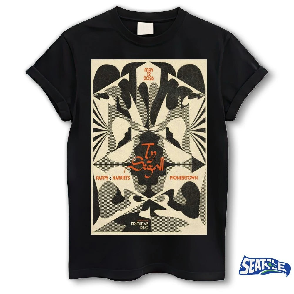 Official Ty Segall Pappy &amp; Harriet’s Pioneertown CA May 12 2026 Poster t-shirt