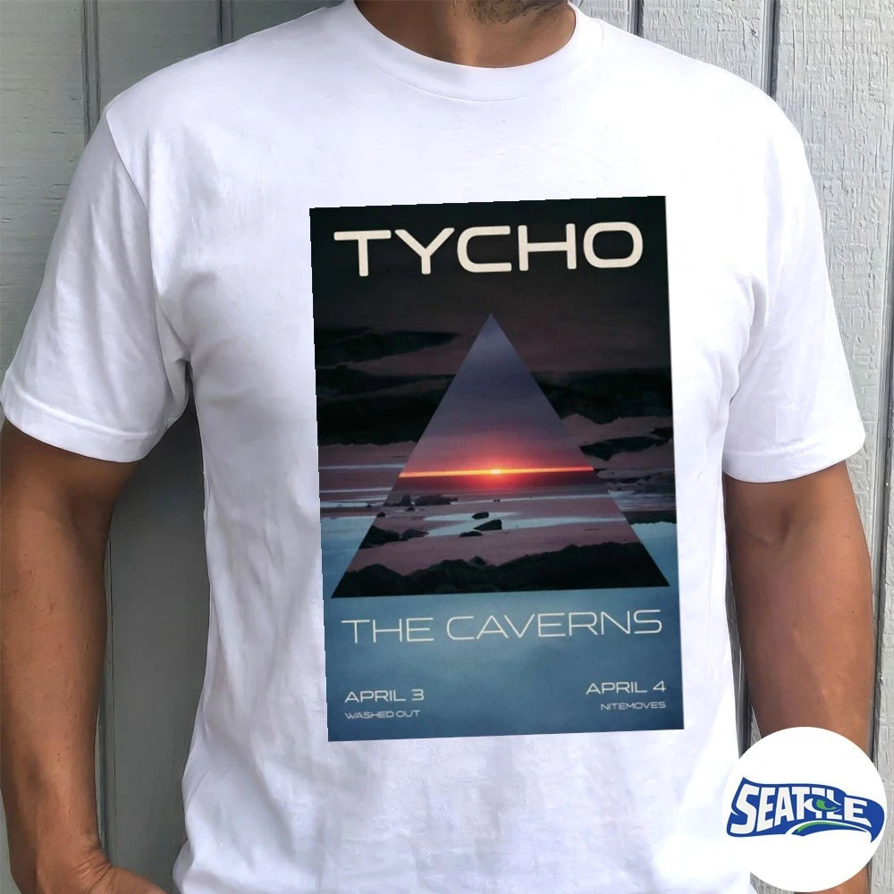 Official Tycho The Caverns Grundy County TN On April 3-4 2026 Poster t-shirt