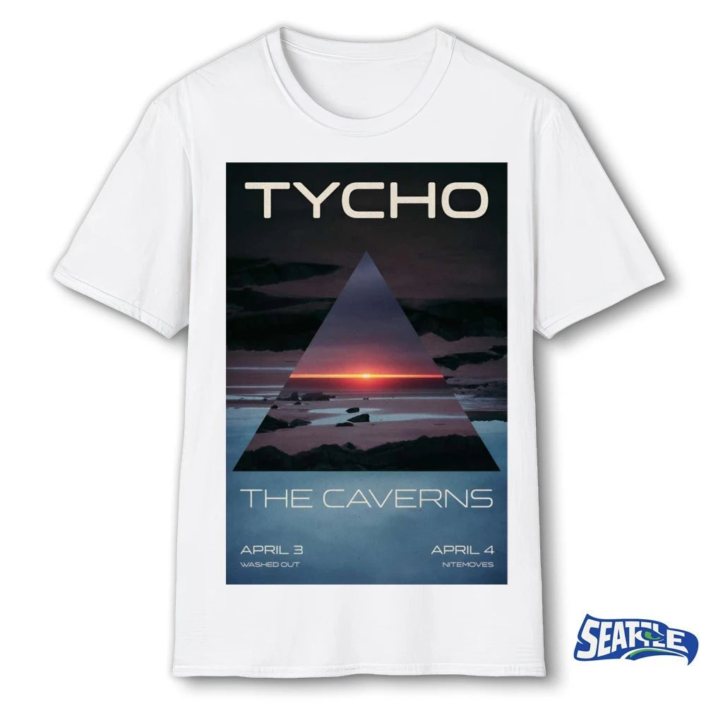 Official Tycho The Caverns Grundy County TN On April 3-4 2026 Poster t-shirt