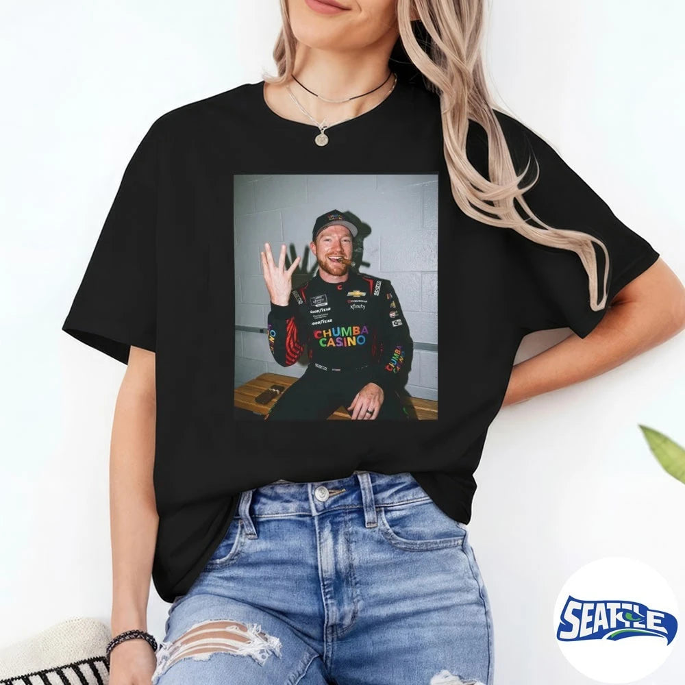 Official Tyler Reddick MJ Three Peat 2026 t-shirt