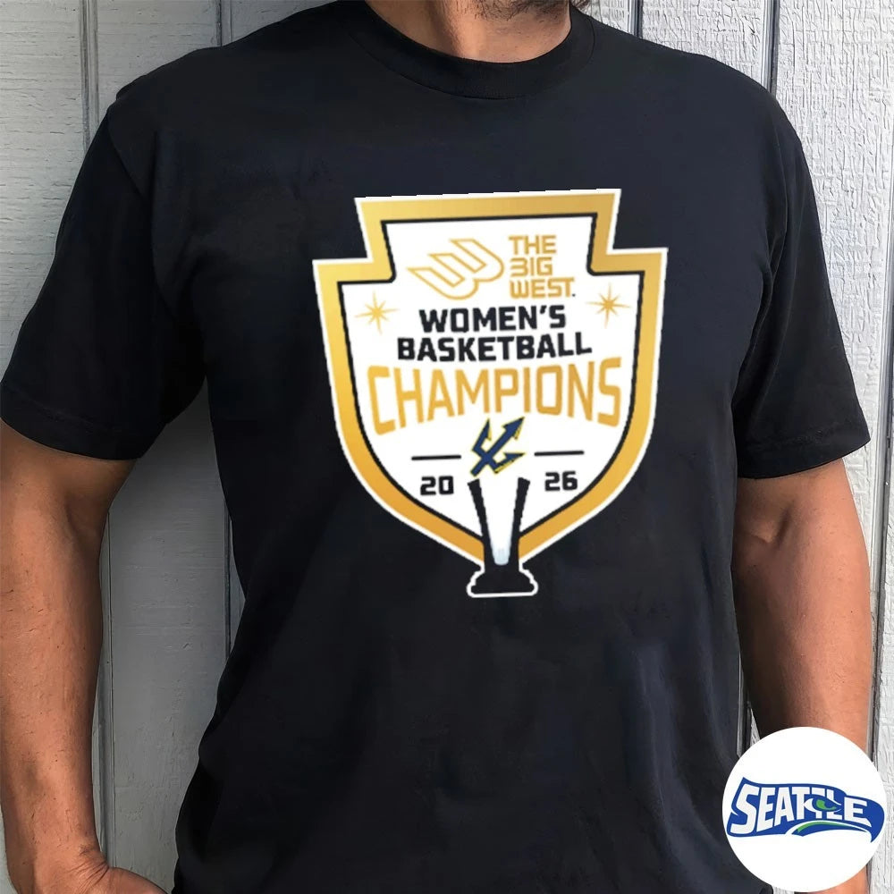 Official UC San Diego 2026 Big West Women’s Basketball Champions t-shirt